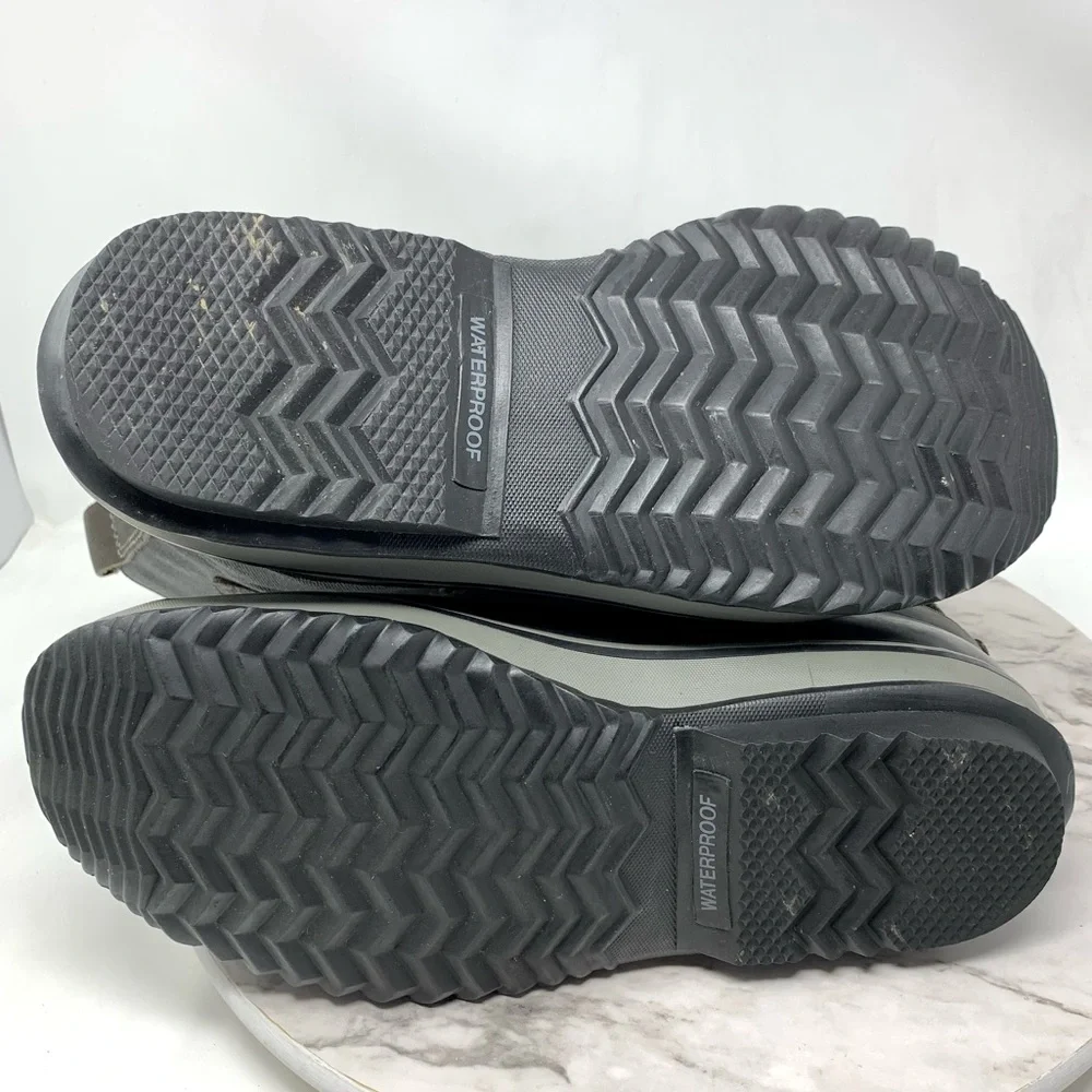 Sorel 1964 Premium CVS Gray Lace Up Waterproof Snow Boots 10/44 Mens Insulated